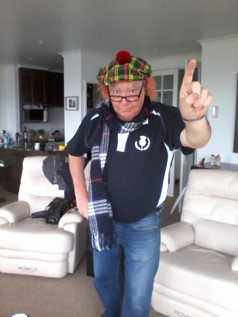 Off to cheer for Scotland in the Rugby World Cup